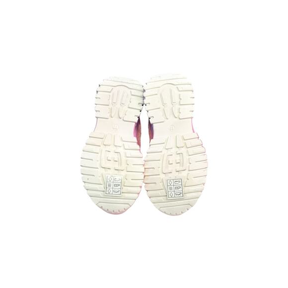 FabKids Pink Ombre Glitter Sneakers - Size 10 - - Picture 5 of 6